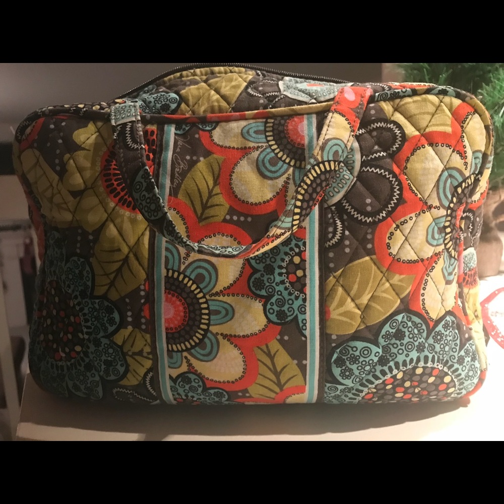 Vera Bradley grand cosmetic bag